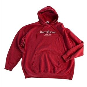 Third Love hoodie employee issue size 2XL